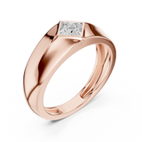 Mens Ring SBMR(33)@7 - Rose Gold - Image