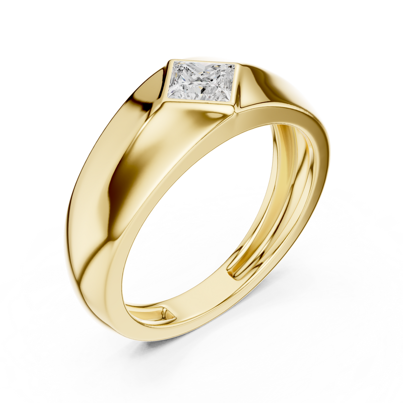 Mens Ring SBMR(33)@7 - Yellow Gold - Image