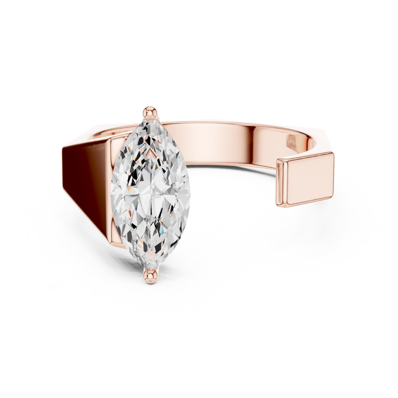 Mens Ring SBMR(34)@7 - Rose Gold - Image