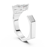 Mens Ring SBMR(34)@7 - White Gold - Image