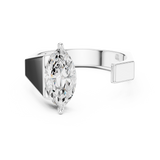 Mens Ring SBMR(34)@7 - White Gold - Image