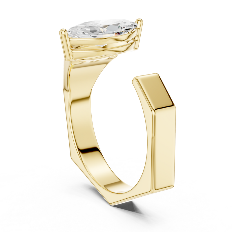 Mens Ring SBMR(34)@7 - Yellow Gold - Image