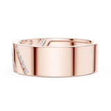 Mens Ring SBMR(35) - Rose Gold - Image