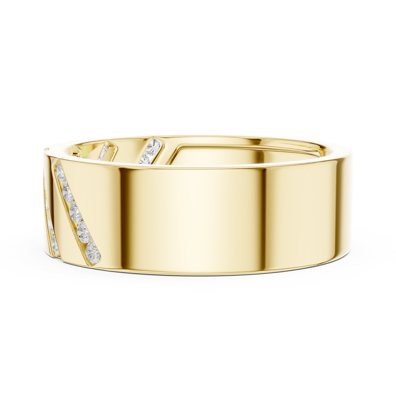 Mens Ring SBMR(35) - Yellow Gold - Image