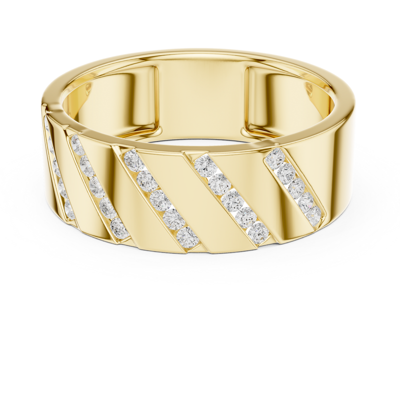 Mens Ring SBMR(35)@7 - Yellow Gold - Image