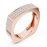 Mens Ring SBMR(36)@7 - Rose Gold - Image