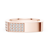 Mens Ring SBMR(36)@7 - Rose Gold - Image