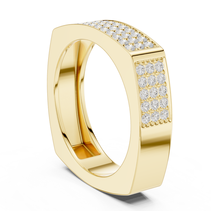 Mens Ring SBMR(36)@7 - Yellow Gold - Image