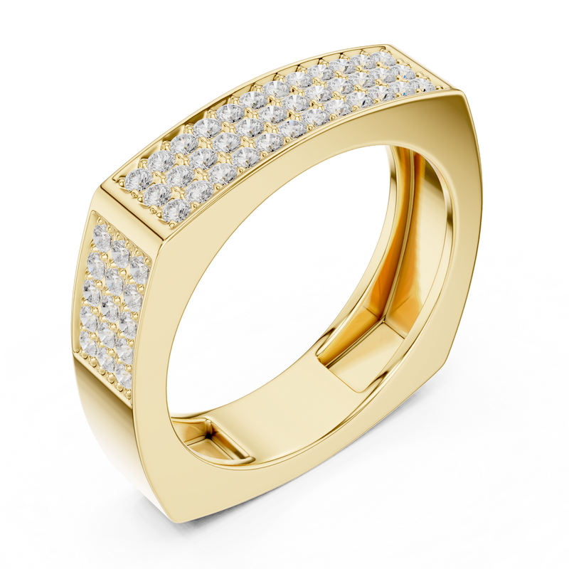 Mens Ring SBMR(36)@7 - Yellow Gold - Image