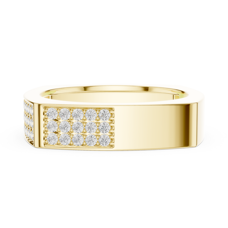 Mens Ring SBMR(36)@7 - Yellow Gold - Image