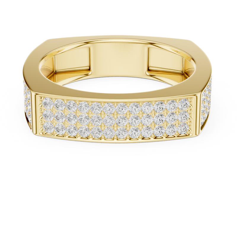 Mens Ring SBMR(36)@7 - Yellow Gold - Image