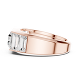 Mens Ring SBMR(37)@7 - Rose Gold - Image
