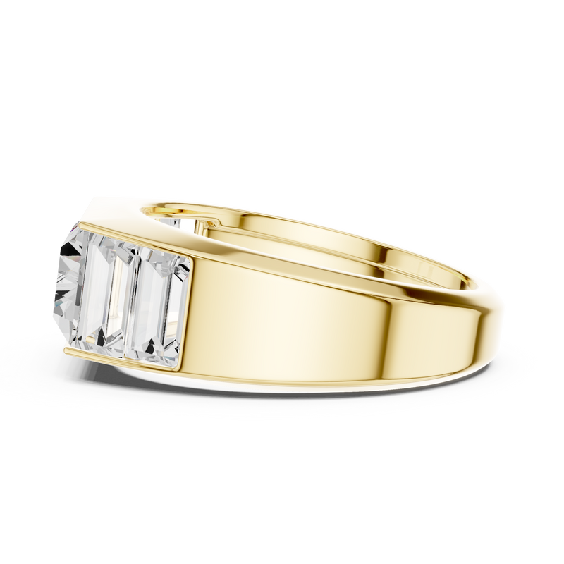 Mens Ring SBMR(37)@7 - Yellow Gold - Image