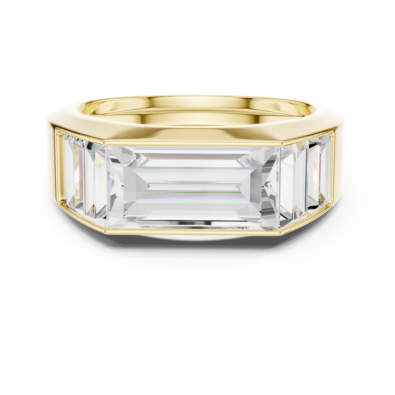 Mens Ring SBMR(37)@7 - Yellow Gold - Image