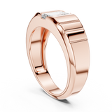 Mens Ring SBMR(39)@7 - Rose Gold - Image