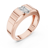 Mens Ring SBMR(39)@7 - Rose Gold - Image