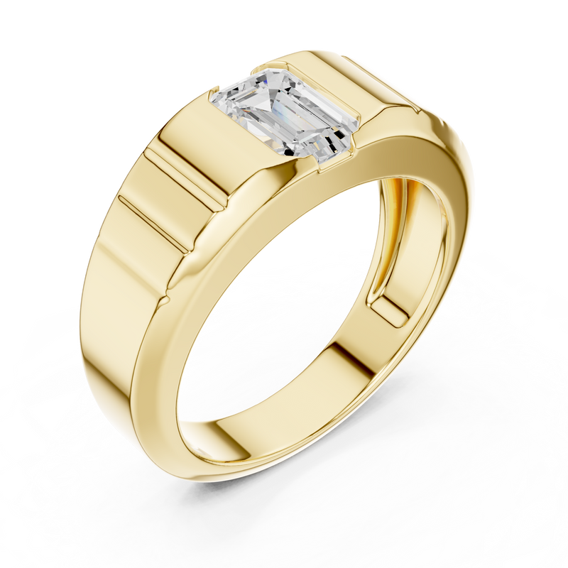 Mens Ring SBMR(39)@7 - Yellow Gold - Image