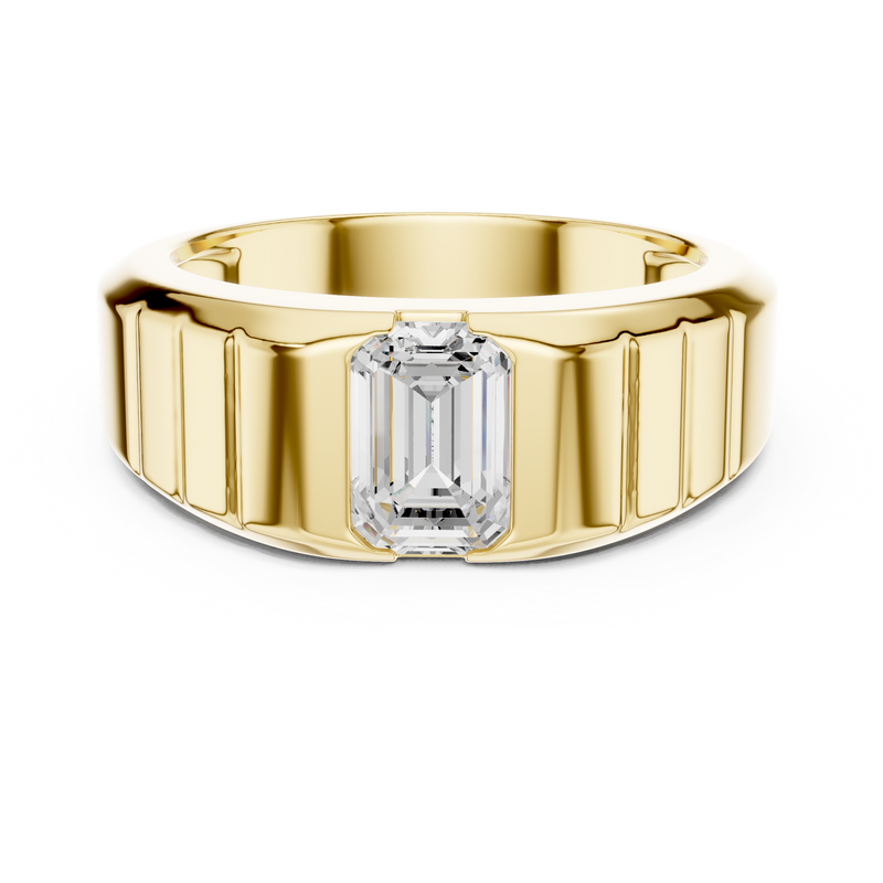 Mens Ring SBMR(39)@7 - Yellow Gold - Image