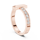 Mens Ring SBMR(3)@7 - Rose Gold - Image