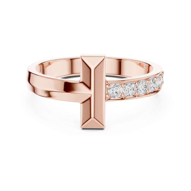 Mens Ring SBMR(3)@7 - Rose Gold - Image