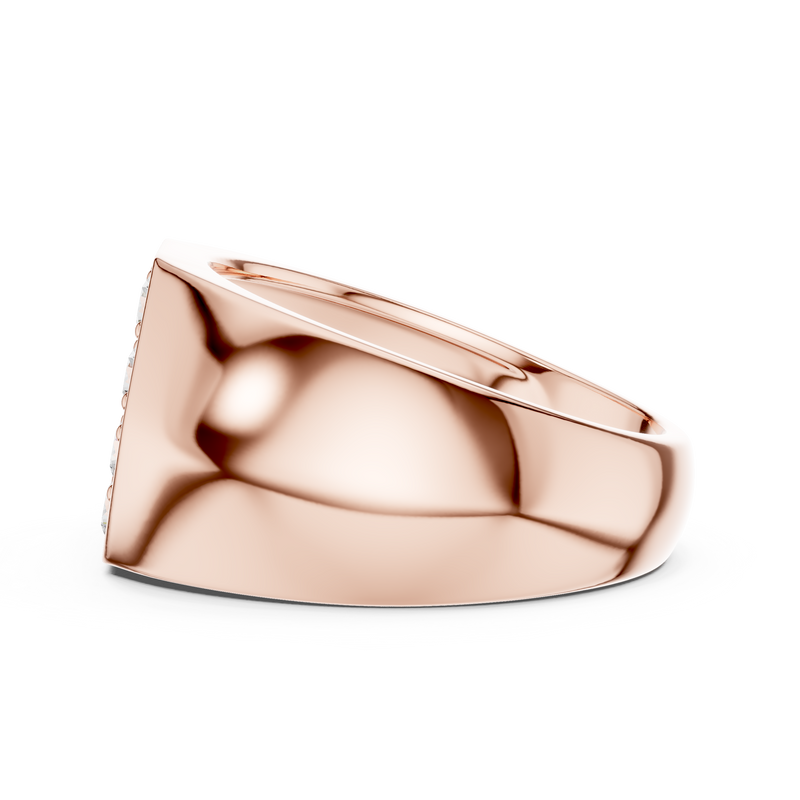 Mens Ring SBMR(40)@7 - Rose Gold - Image