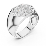 Mens Ring SBMR(40)@7 - White Gold - Image
