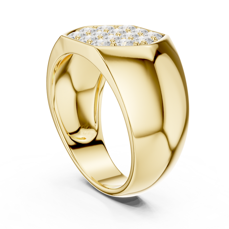 Mens Ring SBMR(40)@7 - Yellow Gold - Image