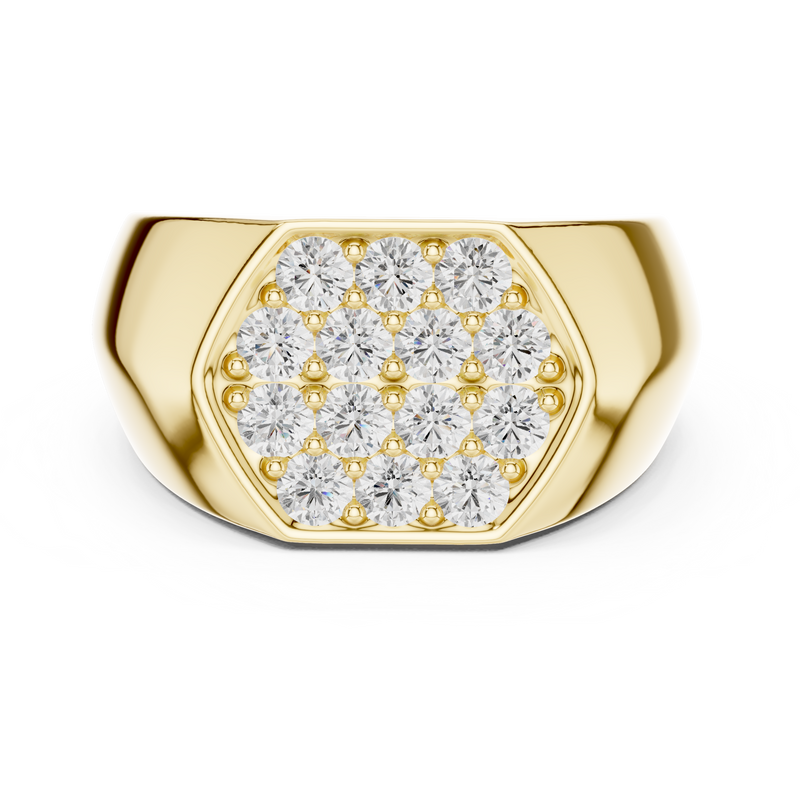 Mens Ring SBMR(40)@7 - Yellow Gold - Image