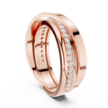 Mens Ring SBMR(41) - Rose Gold - Image