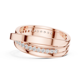 Mens Ring SBMR(41)@7 - Rose Gold - Image
