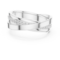Mens Ring SBMR(41) - White Gold - Image