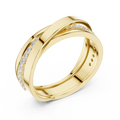 Mens Ring SBMR(41) - Yellow Gold - Image