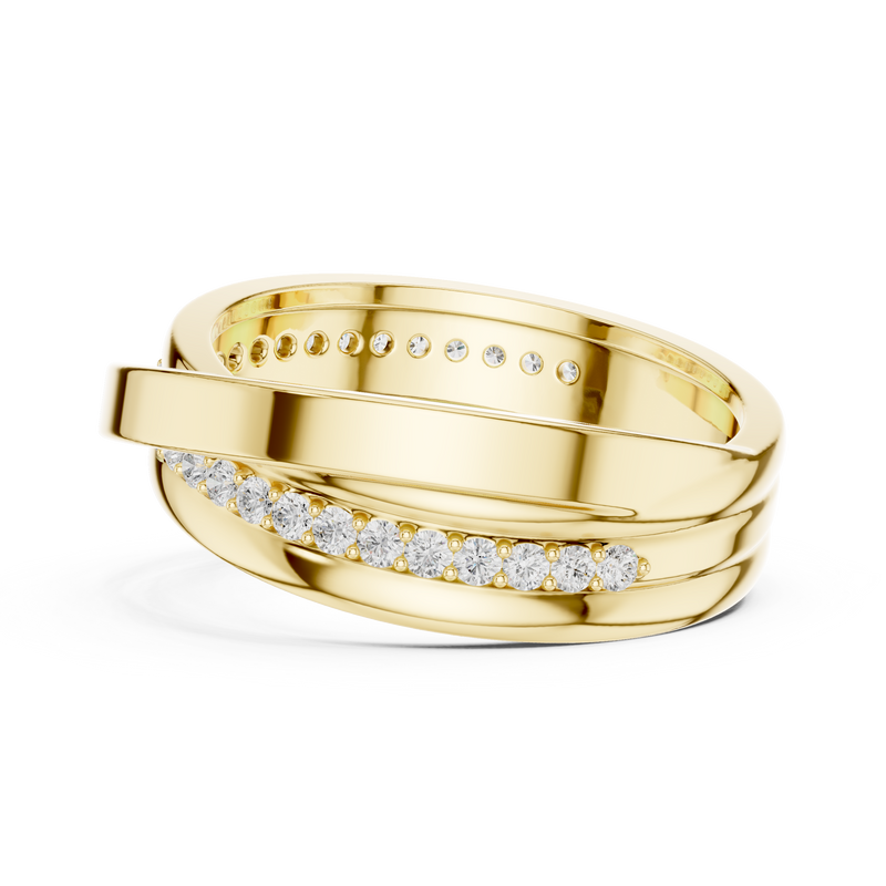 Mens Ring SBMR(41)@7 - Yellow Gold - Image