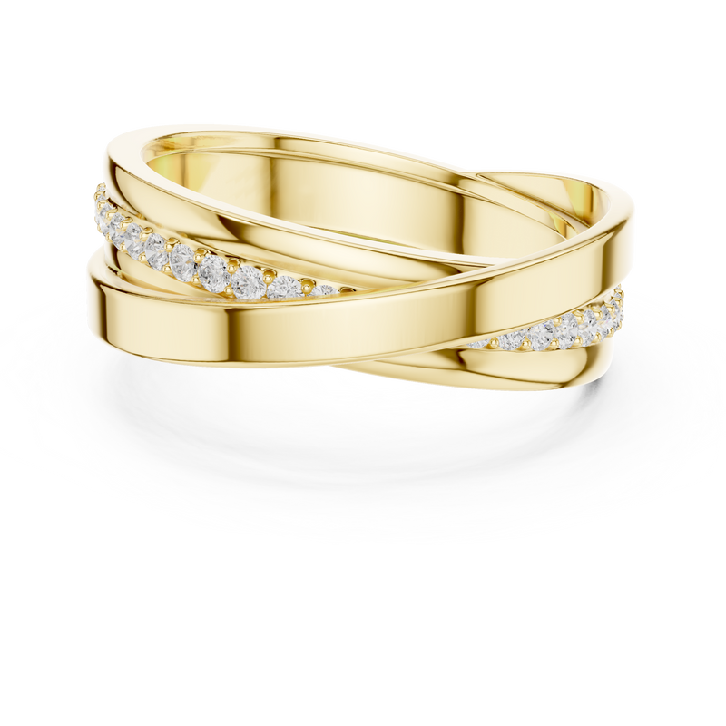 Mens Ring SBMR(41) - Yellow Gold - Image