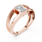 Mens Ring SBMR(42)@7 - Rose Gold - Image