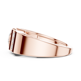 Mens Ring SBMR(43)@7 - Rose Gold - Image