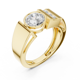 Mens Ring SBMR(43)@7 - Yellow Gold - Image