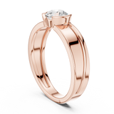 Mens Ring SBMR(44)@7 - Rose Gold - Image
