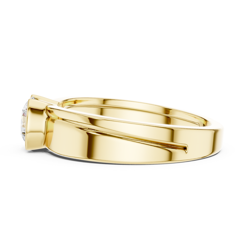 Mens Ring SBMR(44)@7 - Yellow Gold - Image