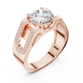 Mens Ring SBMR(45) - Rose Gold - Image