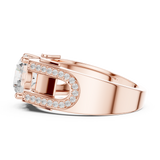 Mens Ring SBMR(45)@7 - Rose Gold - Image