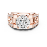 Mens Ring SBMR(45)@7 - Rose Gold - Image