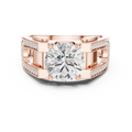 Mens Ring SBMR(45) - Rose Gold - Image