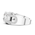 Mens Ring SBMR(45) - White Gold - Image