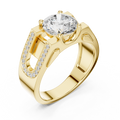 Mens Ring SBMR(45) - Yellow Gold - Image