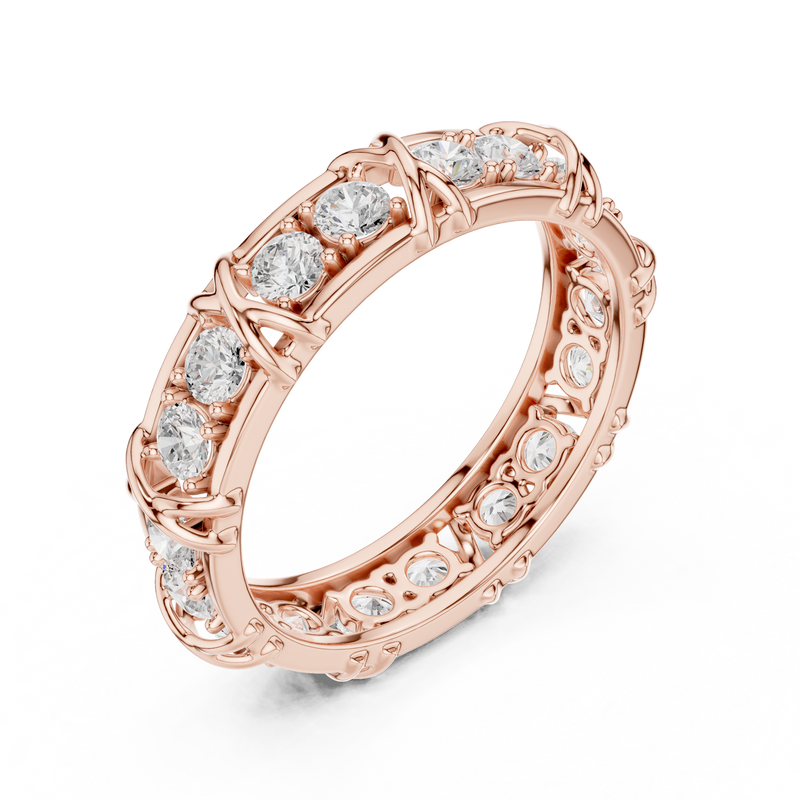 Mens Ring SBMR(46)@7 - Rose Gold - Image