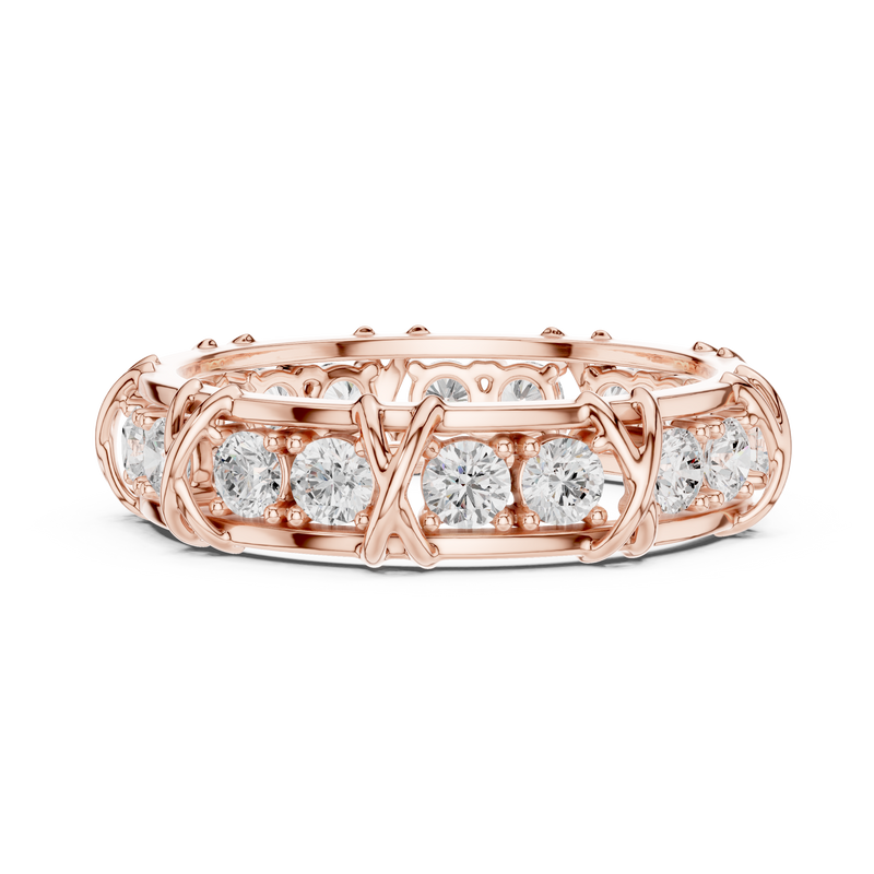 Mens Ring SBMR(46)@7 - Rose Gold - Image