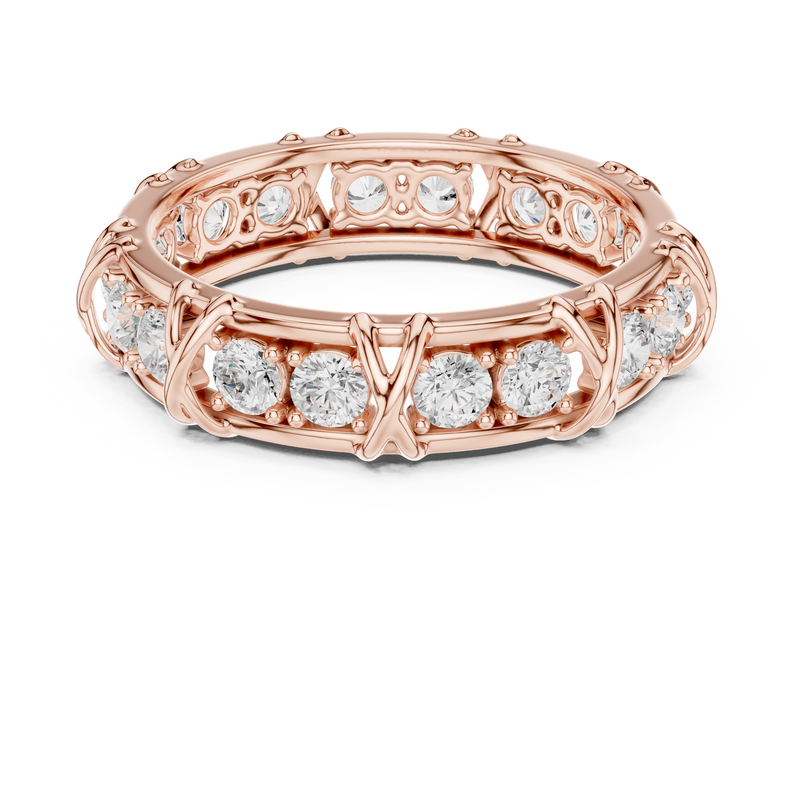 Mens Ring SBMR(46)@7 - Rose Gold - Image