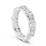 Mens Ring SBMR(46)@7 - White Gold - Image