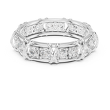 Mens Ring SBMR(46)@7 - White Gold - Image
